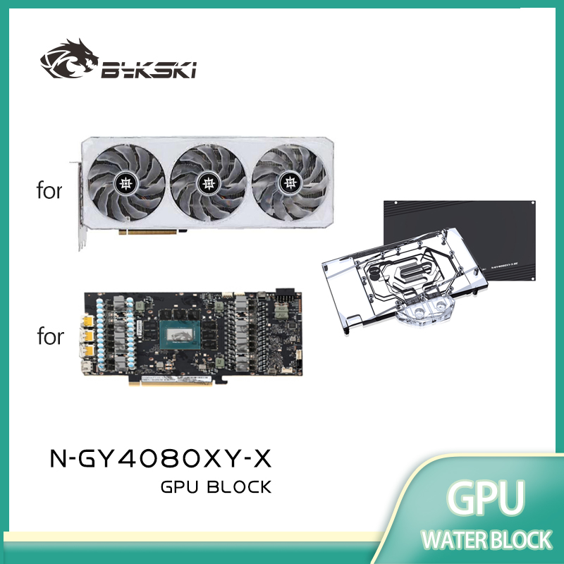 Rtx 4080 Water Cooling Block - Bykski N-GY4080XY-X Blocco GPU per Scheda