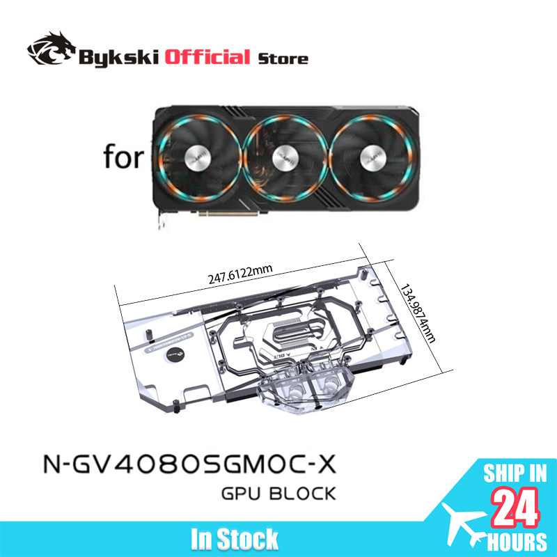 Rtx 4080 Water Cooling Block - Blocco GPU Bykski per scheda video