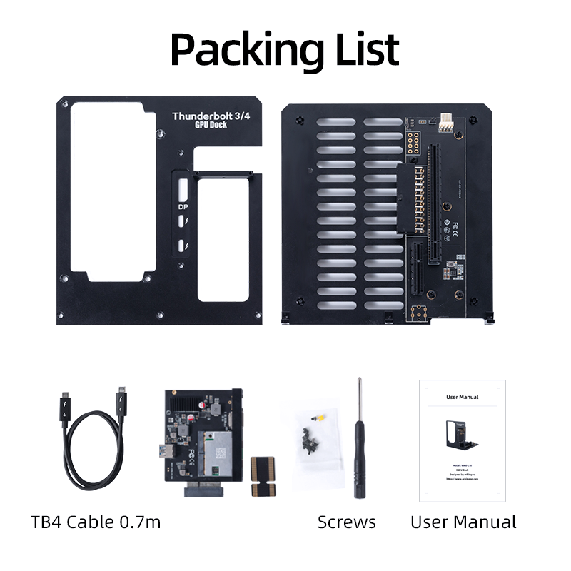 eGPU Thunderbolt 4/3 TB3/TB4 a - Gpu External Dock Egpu Thunderbolt 4 recensione e prezzo