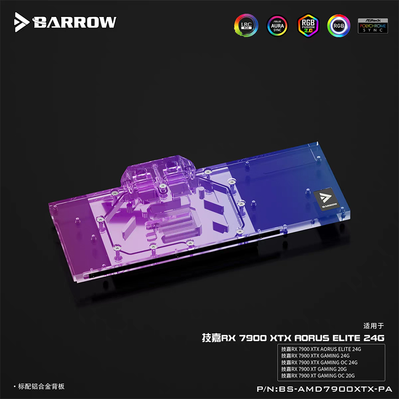 BARROW Blocco acqua per Gigaby - Rx 7900 Xt 20Gb recensione e prezzo