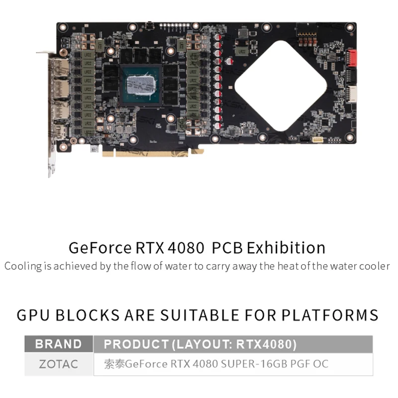 Bykski Blocco GPU per Zotac Ge - Rtx 4080 Water Cooling Block recensione e prezzo