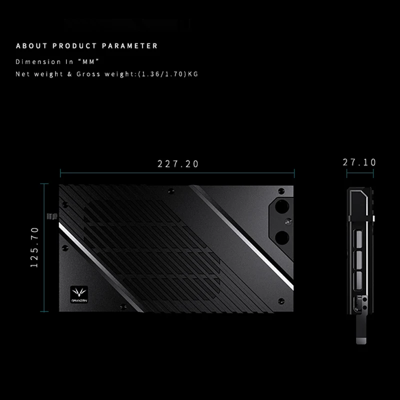 Blocco GPU Granzon per Scheda  - Rtx 4080 Water Cooling Block recensione e prezzo